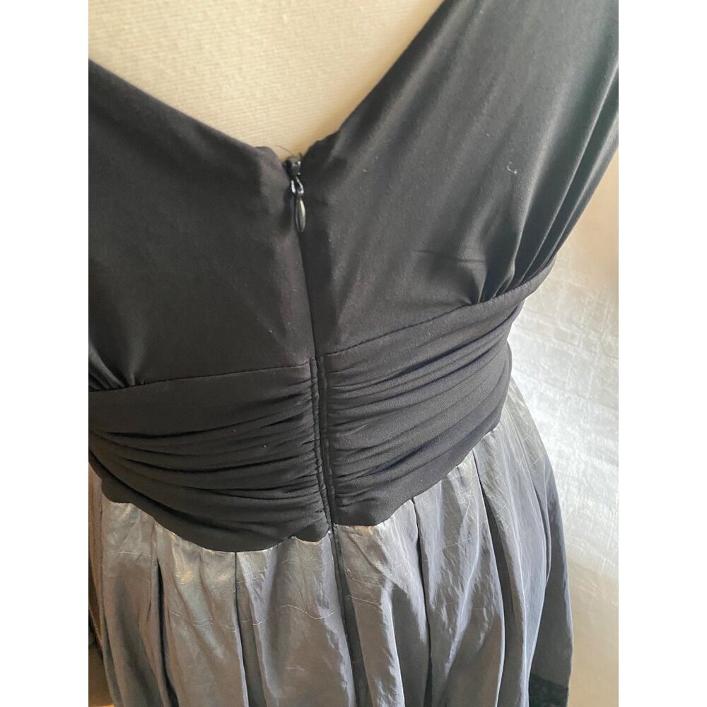 S.L. FASHIONS Sleeveless Black Evening Dress - Size 18W (NWT) - Picture 4 of 9